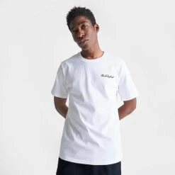 Men's Converse Chuck Taylor Flower Graphic T-Shirt White - 10025433 102 -Deals Adidas Store 10025433 102 M3