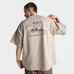 Men's Converse Get There Together Graphic T-Shirt Beach Stone - 10025440 247