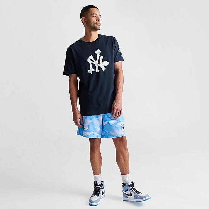 Men's New Era New York Yankees Cloud Graphic T-Shirt Navy - 13090926 410 4 Men's New Era New York Yankees Cloud Graphic T-Shirt Navy - 13090926 410 - Image 2