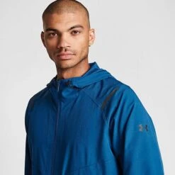 Men's Under Armour Unstoppable Jacket Varsity Blue/Black - 1370494 426 -Deals Adidas Store 1370494 426 M5