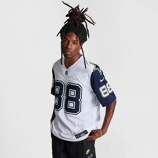 Men's Nike Dallas Cowboys NFL CeeDee Lamb Color Rush Limited Jersey White/Navy - 31NM KY0 5 Men's Nike Dallas Cowboys NFL CeeDee Lamb Color Rush Limited Jersey White/Navy - 31NM KY0 - Image 3