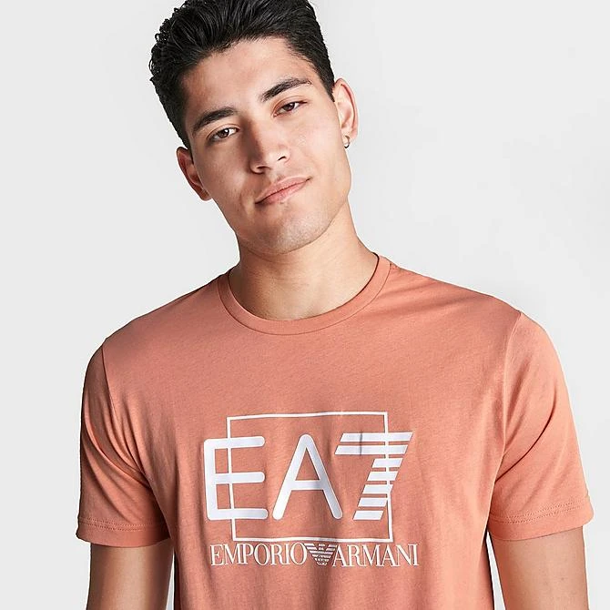 Men's EA7 Emporio Armani Train Visibility T-Shirt Cafe Creme - 3RPT81 234 7 Men's EA7 Emporio Armani Train Visibility T-Shirt Cafe Creme - 3RPT81 234 - Image 5