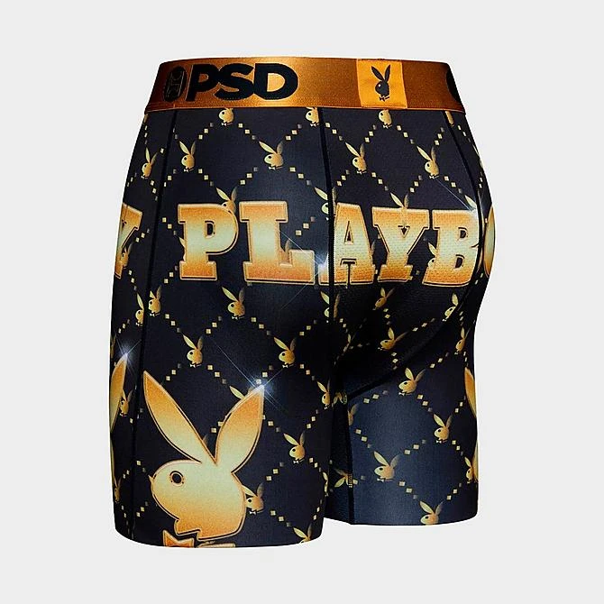 Men's PSD Monogram Lux Playboy Underwear Black/Gold - 42218001 001 5 Men's PSD Monogram Lux Playboy Underwear Black/Gold - 42218001 001 - Image 3