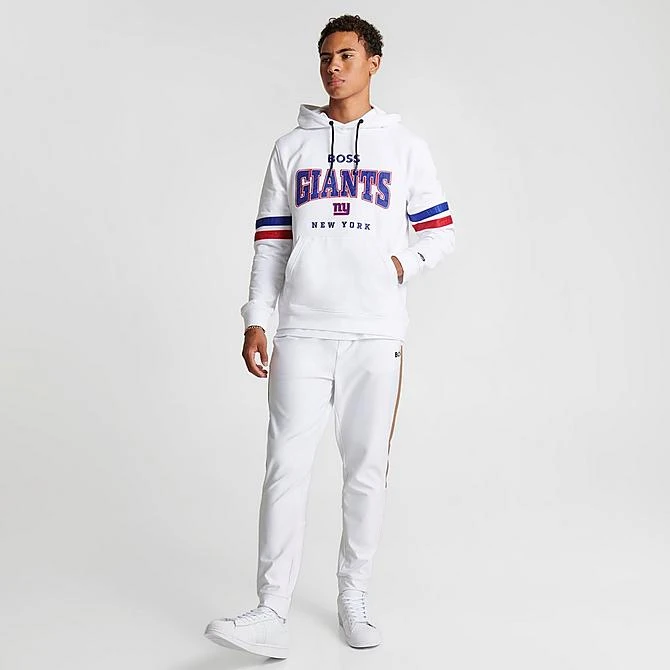 Men's Hugo Boss X NFL New York Giants Pullover Hoodie Natural - 50497505 102 4 Men's Hugo Boss X NFL New York Giants Pullover Hoodie Natural - 50497505 102 - Image 2