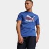 Men's Puma Classics Generation Puma 3D Graphic T-Shirt Royal Sapphire - 53818092 290 1 Men's Puma Classics Generation Puma 3D Graphic T-Shirt Royal Sapphire - 53818092 290 -Deals Adidas Store 53818092 290 M1