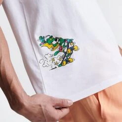 Men's Puma Classics Super Puma Graphic T-Shirt White - 53948102 100 -Deals Adidas Store 53948102 100 M6