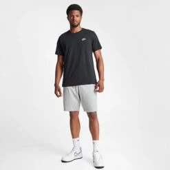 Nike Sportswear Club T-Shirt Black/White - AR4997 013 8 Nike Sportswear Club T-Shirt Black/White - AR4997 013 -Deals Adidas Store AR4997 013 M2