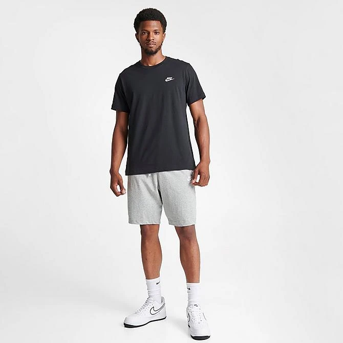 Nike Sportswear Club T-Shirt Black/White - AR4997 013 4 Nike Sportswear Club T-Shirt Black/White - AR4997 013 - Image 2