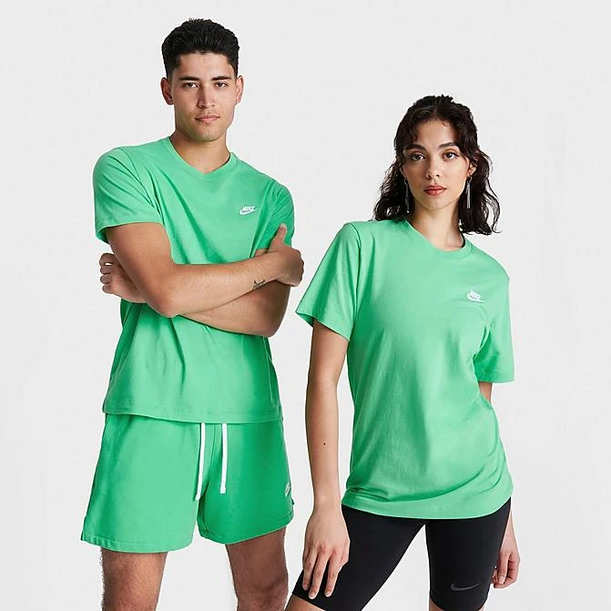 Nike Sportswear Club T-Shirt Spring Green - AR4997 363 3 Nike Sportswear Club T-Shirt Spring Green - AR4997 363