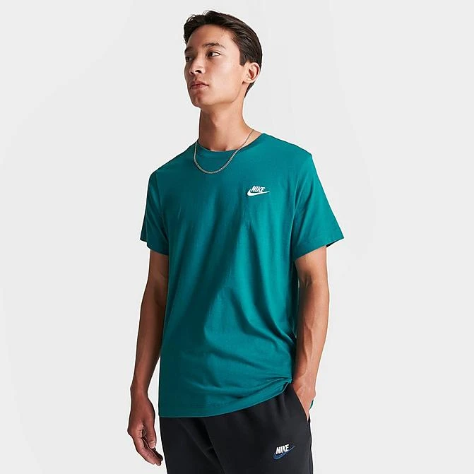Nike Sportswear Club T-Shirt Geode Teal - AR4997 381 3 Nike Sportswear Club T-Shirt Geode Teal - AR4997 381