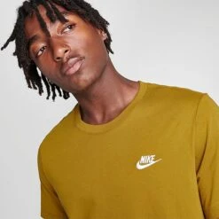 Nike Sportswear Club T-Shirt Bronzine - AR4997 716 -Deals Adidas Store AR4997 716 M5