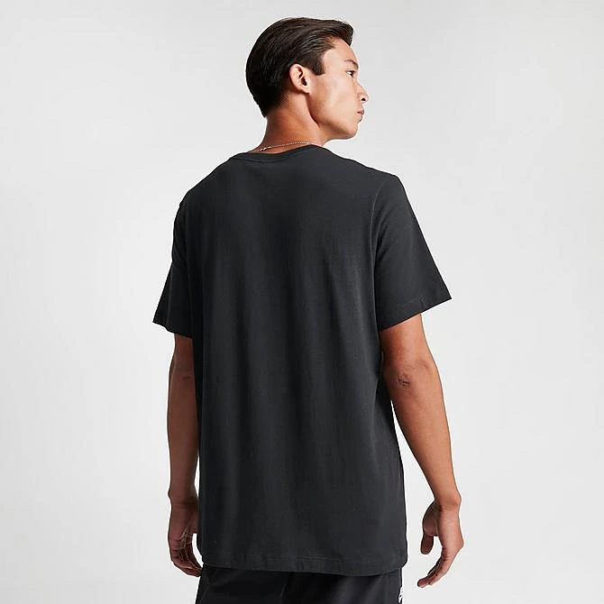 Men's Nike Sportswear Icon Futura T-Shirt Black/White - AR5004 010 6 Men's Nike Sportswear Icon Futura T-Shirt Black/White - AR5004 010 - Image 4