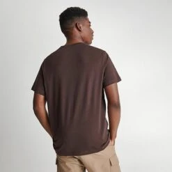 Men's Nike Sportswear Icon Futura T-Shirt Earth - AR5004 231 -Deals Adidas Store AR5004 231 M4