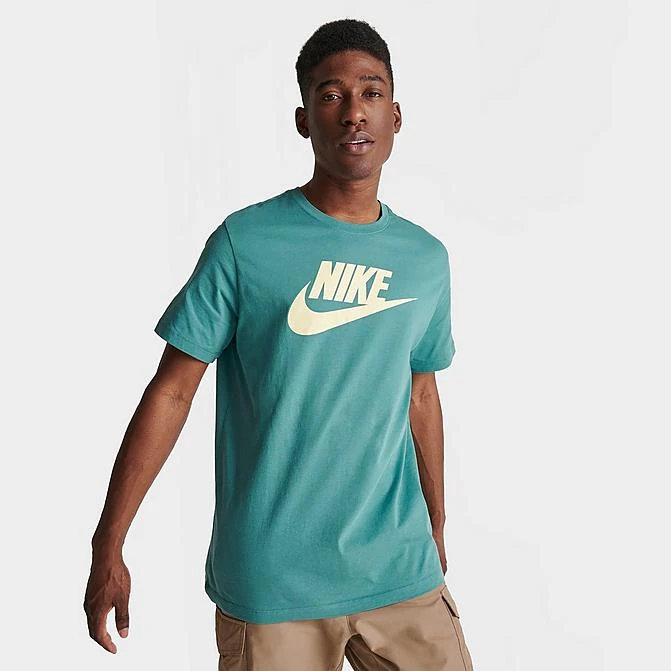 Men's Nike Sportswear Icon Futura T-Shirt Mineral Teal - AR5004 379 3 Men's Nike Sportswear Icon Futura T-Shirt Mineral Teal - AR5004 379