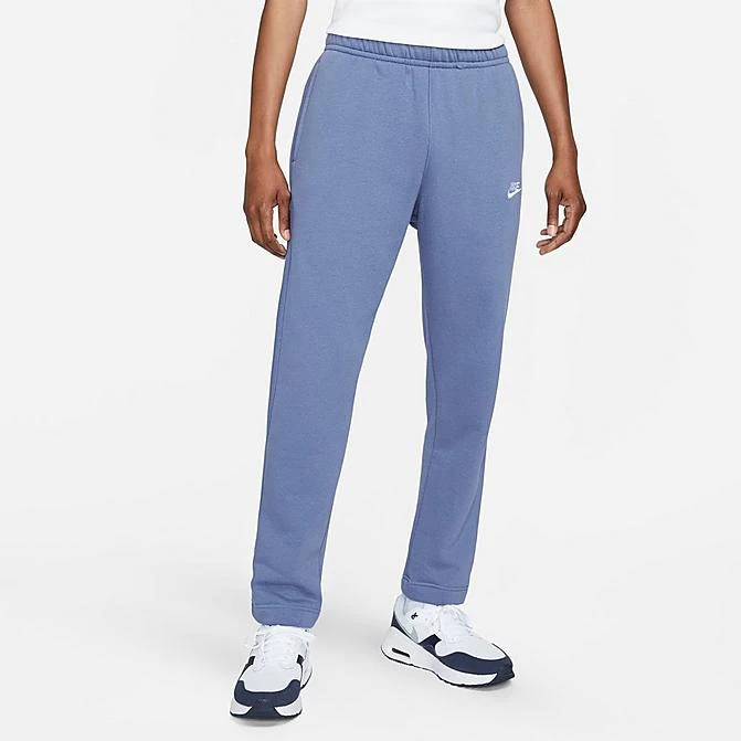Men's Nike Sportswear Club Fleece Sweatpants Diffused Blue/Diffused Blue/White - BV2707 491 3 Men's Nike Sportswear Club Fleece Sweatpants Diffused Blue/Diffused Blue/White - BV2707 491