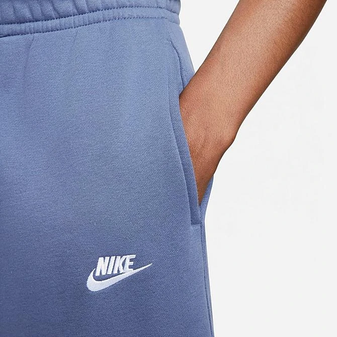 Men's Nike Sportswear Club Fleece Sweatpants Diffused Blue/Diffused Blue/White - BV2707 491 6 Men's Nike Sportswear Club Fleece Sweatpants Diffused Blue/Diffused Blue/White - BV2707 491 - Image 4