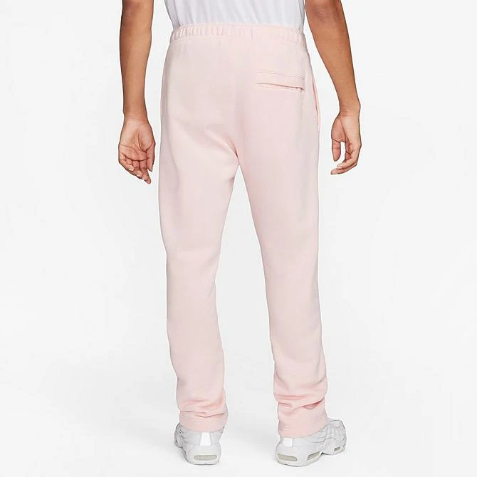 Men's Nike Sportswear Club Fleece Sweatpants Pink Bloom/Pink Bloom/White - BV2707 686 4 Men's Nike Sportswear Club Fleece Sweatpants Pink Bloom/Pink Bloom/White - BV2707 686 - Image 2