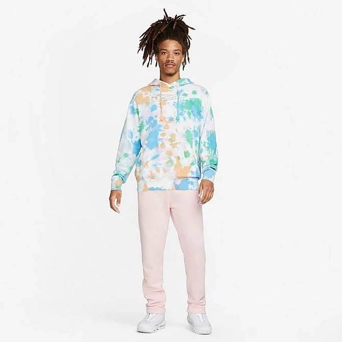 Men's Nike Sportswear Club Fleece Sweatpants Pink Bloom/Pink Bloom/White - BV2707 686 5 Men's Nike Sportswear Club Fleece Sweatpants Pink Bloom/Pink Bloom/White - BV2707 686 - Image 3