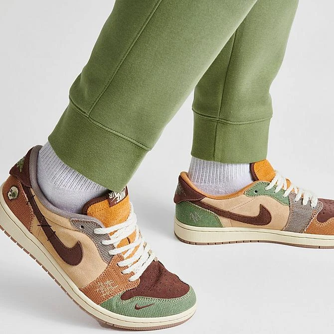 Men's Nike Sportswear Club Fleece Cargo Jogger Pants Alligator/Alligator/White - CD3129 334 8 Men's Nike Sportswear Club Fleece Cargo Jogger Pants Alligator/Alligator/White - CD3129 334 - Image 6