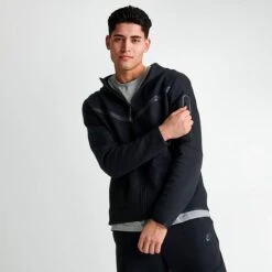 Men's Nike Sportswear Tech Fleece Taped Full-Zip Hoodie Black - CU4489 010 10 Men's Nike Sportswear Tech Fleece Taped Full-Zip Hoodie Black - CU4489 010 -Deals Adidas Store CU4489 010 M3
