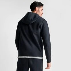 Men's Nike Sportswear Tech Fleece Taped Full-Zip Hoodie Black - CU4489 010 11 Men's Nike Sportswear Tech Fleece Taped Full-Zip Hoodie Black - CU4489 010 -Deals Adidas Store CU4489 010 M4