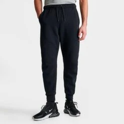 Nike Tech Fleece Taped Jogger Pants Black - CU4495 010