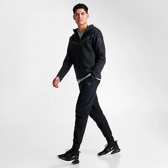 Nike Tech Fleece Taped Jogger Pants Black - CU4495 010 4 Nike Tech Fleece Taped Jogger Pants Black - CU4495 010 - Image 2