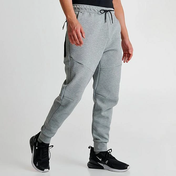 Nike Tech Fleece Taped Jogger Pants Dark Grey Heather/Black - CU4495 063 5 Nike Tech Fleece Taped Jogger Pants Dark Grey Heather/Black - CU4495 063 - Image 3