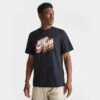 Nike Men's Jordan Jumpman World Champs Graphic T-Shirt Black/Metallic Gold - DC9773 010