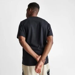 Nike Men's Jordan Jumpman World Champs Graphic T-Shirt Black/Metallic Gold - DC9773 010 -Deals Adidas Store DC9773 010 M4