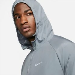 Men's Nike Repel Miler Running Jacket Smoke Grey/Smoke Grey - DD4746 084 -Deals Adidas Store DD4746 084 M4