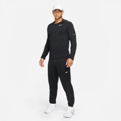 Men's Nike Dri-FIT Element Running Crew Top Black - DD4754 010 -Deals Adidas Store DD4754 010 M3
