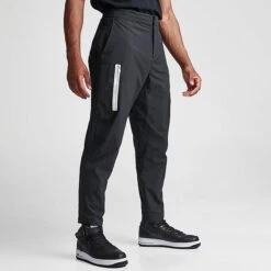 Men's Nike Sportswear Style Essentials Utility Pants Black/Sail/Ice Silver/Black - DM6681 010 -Deals Adidas Store DM6681 010 M3