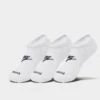 Nike Everyday Plus Cushioned Footie Socks (3-Pack) White/Black - DN3314 100 -Deals Adidas Store DN3314 100 P1