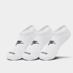 Nike Everyday Plus Cushioned Footie Socks (3-Pack) White/Black - DN3314 100