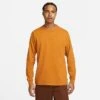 Men's Nike Sportswear Premium Essentials Long-Sleeve T-Shirt Desert Ochre - DO7390 754 -Deals Adidas Store DO7390 754 M1