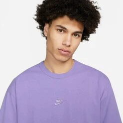 Men's Nike Sportswear Premium Essentials T-Shirt Space Purple - DO7392 567 -Deals Adidas Store DO7392 567 M4