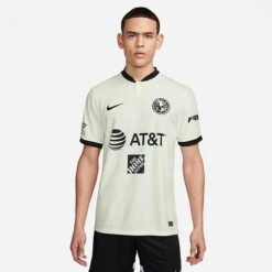 Men's Nike Dri-FIT ADV Club América 2022-23 Match Third Soccer Jersey Sail/Black/Black - DO8238 134