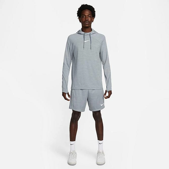 Men's Nike Dri-FIT Academy Pullover Soccer Hoodie Cool Grey/Pure/Summit White/White - DQ5051 065 4 Men's Nike Dri-FIT Academy Pullover Soccer Hoodie Cool Grey/Pure/Summit White/White - DQ5051 065 - Image 2