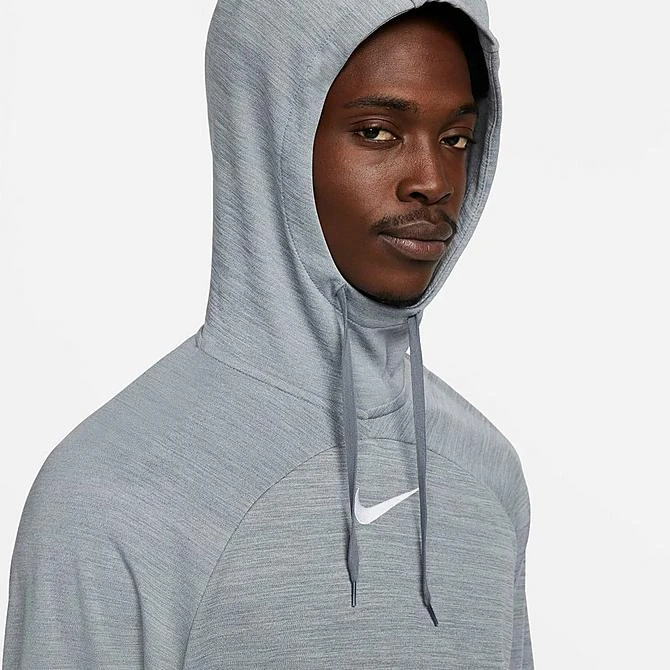 Men's Nike Dri-FIT Academy Pullover Soccer Hoodie Cool Grey/Pure/Summit White/White - DQ5051 065 6 Men's Nike Dri-FIT Academy Pullover Soccer Hoodie Cool Grey/Pure/Summit White/White - DQ5051 065 - Image 4