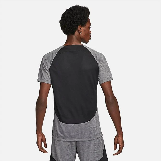 Men's Nike Dri-FIT Academy Short-Sleeve Soccer Top Black/Pure/Black/White - DQ5053 011 5 Men's Nike Dri-FIT Academy Short-Sleeve Soccer Top Black/Pure/Black/White - DQ5053 011 - Image 3