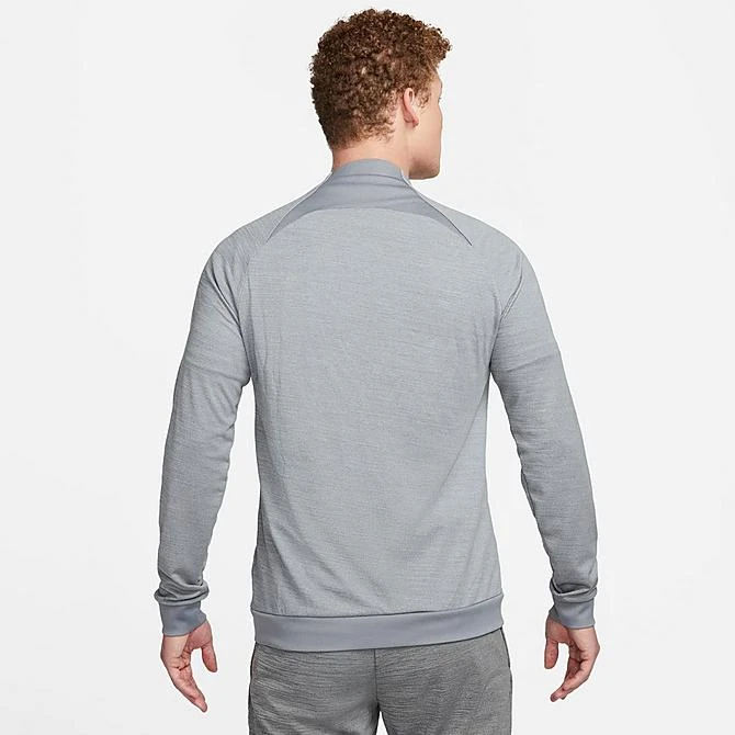 Men's Nike Dri-FIT Academy Soccer Full-Zip Track Jacket Cool Grey/Pure/Cool Grey - DQ5059 065 4 Men's Nike Dri-FIT Academy Soccer Full-Zip Track Jacket Cool Grey/Pure/Cool Grey - DQ5059 065 - Image 2