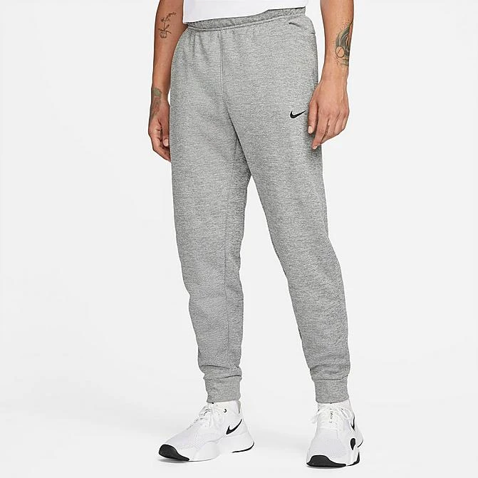 Men's Nike Therma-FIT Tapered Fitness Sweatpants Dark Grey Heather/Particle Grey/Black - DQ5405 063 3 Men's Nike Therma-FIT Tapered Fitness Sweatpants Dark Grey Heather/Particle Grey/Black - DQ5405 063
