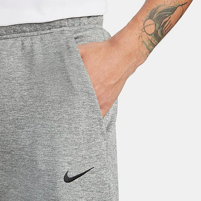 Men's Nike Therma-FIT Tapered Fitness Sweatpants Dark Grey Heather/Particle Grey/Black - DQ5405 063 6 Men's Nike Therma-FIT Tapered Fitness Sweatpants Dark Grey Heather/Particle Grey/Black - DQ5405 063 - Image 4