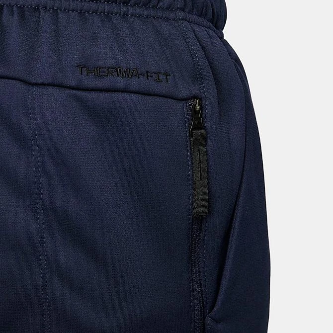 Men's Nike Therma-FIT Tapered Fitness Sweatpants Obsidian/Black - DQ5405 451 7 Men's Nike Therma-FIT Tapered Fitness Sweatpants Obsidian/Black - DQ5405 451 - Image 5