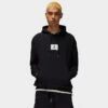 Nike Men's Jordan Flight Patch Fleece Pullover Hoodie Black/Sail - DQ7338 010 2 Nike Men's Jordan Flight Patch Fleece Pullover Hoodie Black/Sail - DQ7338 010 -Deals Adidas Store DQ7338 010 M1