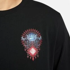 Men's Nike England Soccer Graphic Long-Sleeve T-Shirt Black - DQ8607 010 -Deals Adidas Store DQ8607 010 M6