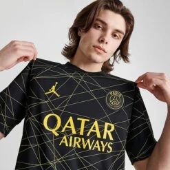 Men's Nike Dri-FIT Paris Saint-Germain 2023-24 Stadium Fourth Soccer Jersey Black/Tour Yellow/Tour Yellow - DR3969 011 12 Men's Nike Dri-FIT Paris Saint-Germain 2023-24 Stadium Fourth Soccer Jersey Black/Tour Yellow/Tour Yellow - DR3969 011 -Deals Adidas Store DR3969 011 M5