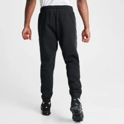 Men's Nike Sportswear Hybrid Fleece Jogger Pants Black/Dark Smoke Grey/Black - DV2330 011 -Deals Adidas Store DV2330 011 M4