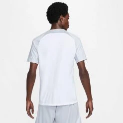 Men's Nike Dri-FIT Strike Short-Sleeve Knit Soccer Top White/Wolf Grey/Black - DV9237 100 -Deals Adidas Store DV9237 100 M2